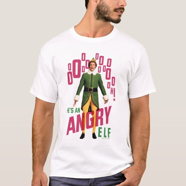 Camiseta Buddy the Elf | Es un elfo enojado (Anverso)