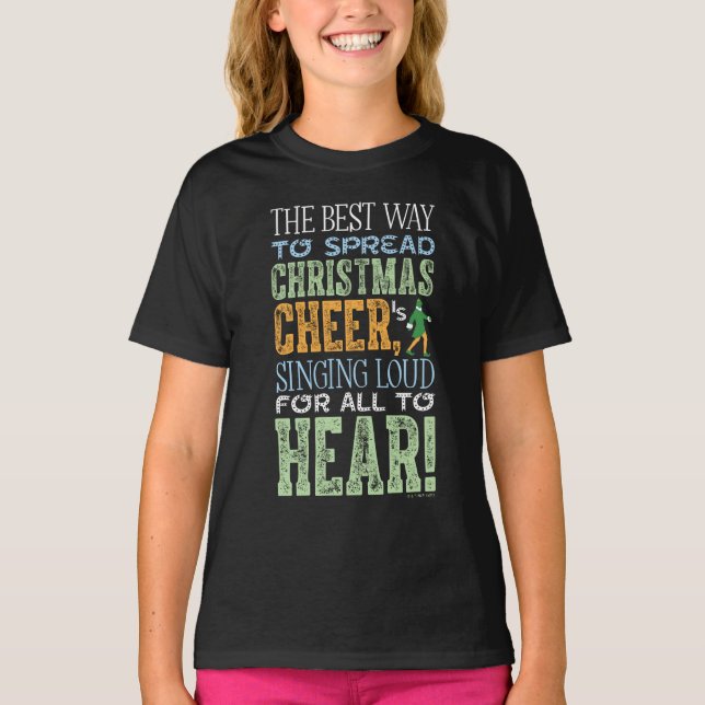 Camiseta Buddy the Elf | Navidades Cheque (Anverso)