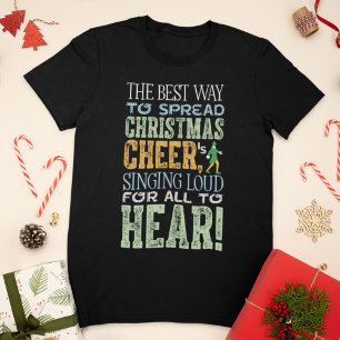 Camiseta Buddy the Elf   Navidades Cheque