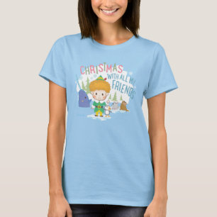 Camiseta Buddy the Elf Navidades con todos mis amigos