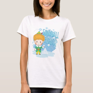 Camiseta ¡Buddy the Elf Snowball Fight!