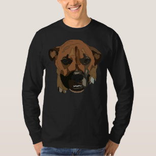 Camiseta Buddy The Rescatado Pitbull Boxer Lab Mix