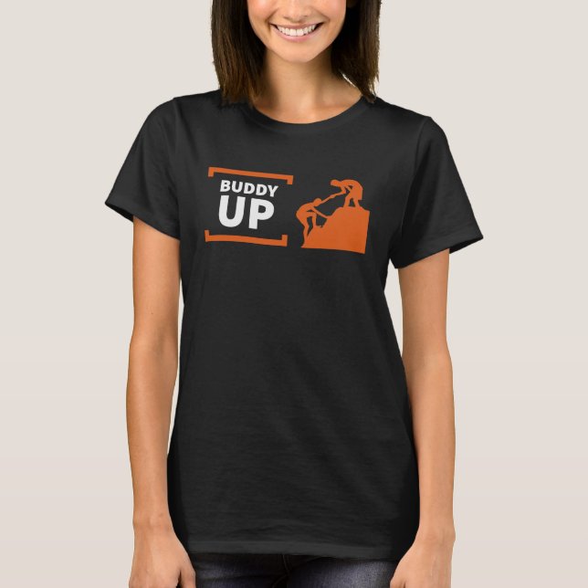 Camiseta Buddy Up Hiking Climbing (Anverso)