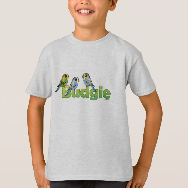CAMISETA BUDGIE (Anverso)