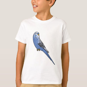 Camiseta Budgie azul