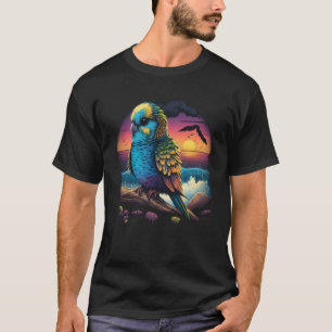 Camiseta Budgie Beach Budgerigar Parakeet Bird Verano 1