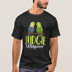 Camiseta Budgie Bird Budgerigar Parakeet Cage