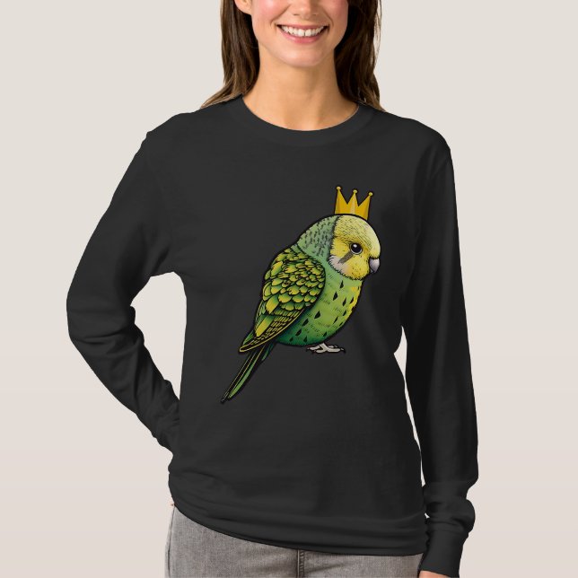 Camiseta Budgie Bird Parakeet For Budgerigar Owner (Anverso)