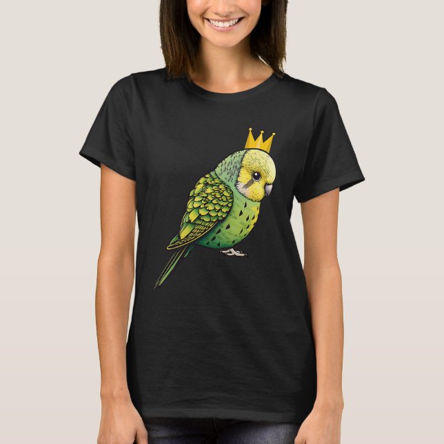 Camiseta Budgie Bird Parakeet For Budgerigar Owner (Anverso)