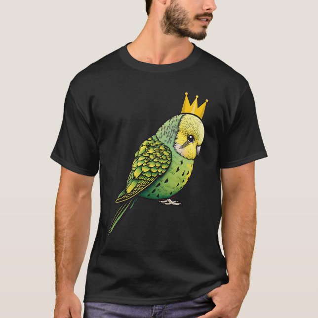 Camiseta Budgie Bird Parakeet For Budgerigar Owner (Anverso)