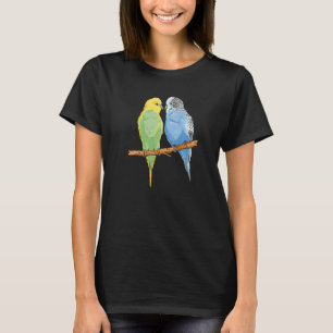 Camiseta Budgie Birds Budgerigar Parakeet Dueña de Mom Wome