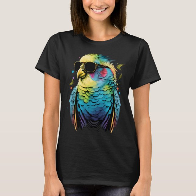 Camiseta Budgie Budgerigar Parakeet Bird  6 (Anverso)