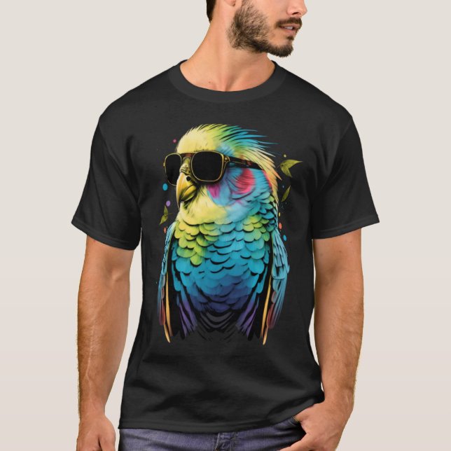 Camiseta Budgie Budgerigar Parakeet Bird  6 (Anverso)