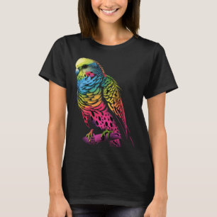 Camiseta Budgie Budgerigar Parakeet Mascota Bird Dueño Pop