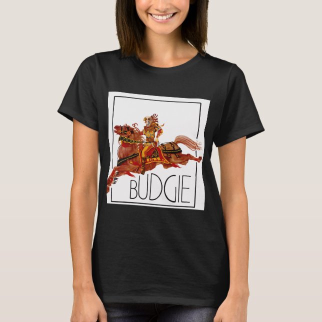 Camiseta BUDGIE- Budgie- 1971 (Anverso)