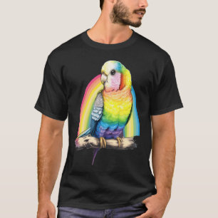 Camiseta Budgie Budgies Birds Rainbow Budgerigar Parakeet