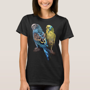 Camiseta Budgie Budgies Budgerigar Parakeet Birds Birdwatch