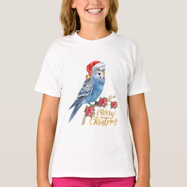 Camiseta Budgie Christmas (Anverso)