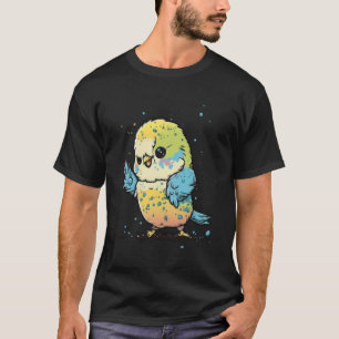 Camiseta Budgie Dabbing Budgerigar Parakeet Bird Dab