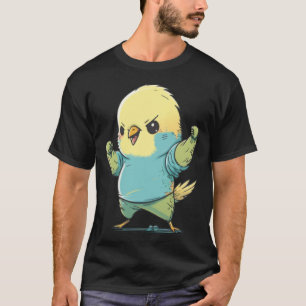 Camiseta Budgie Dabbing Budgerigar Parakeet Bird Dab