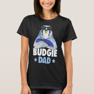 Camiseta Budgie Dad Budgerigar Parakeet