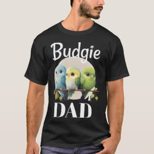 Camiseta Budgie Dad Budgerigar Parakeet Bird 2