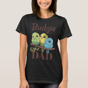 Camiseta Budgie Dad Budgerigar Parakeet Bird 20
