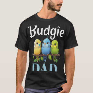 Camiseta Budgie Dad Budgerigar Parakeet Bird 7