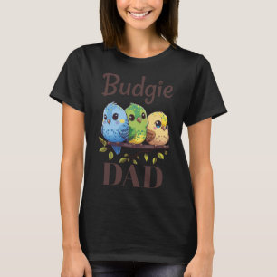Camiseta Budgie Dad Budgerigar Parakeet Bird Pullover Hoodi
