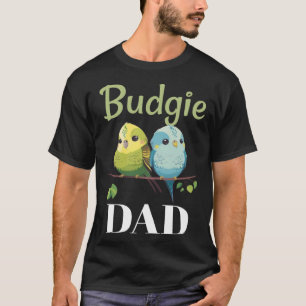 Camiseta Budgie Dad Budgerigar Parakeet Bird Pullover Hoodi