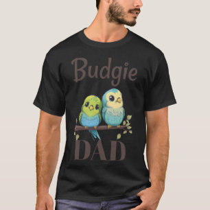 Camiseta Budgie Dad Budgerigar Parakeet Bird Pullover Hoodi
