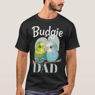Camiseta Budgie Dad Budgerigar Parakeet Bird Pullover Hoodi