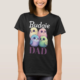 Camiseta Budgie Dad Budgerigar Parakeet Bird Pullover Hoodi