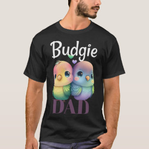 Camiseta Budgie Dad Budgerigar Parakeet Bird Pullover Hoodi