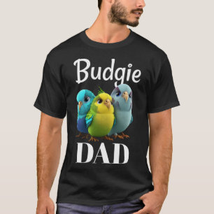 Camiseta Budgie Dad Budgerigar Parakeet Bird Pullover Hoodi