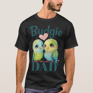 Camiseta Budgie Dad Budgerigar Parakeet Bird Pullover Hoodi