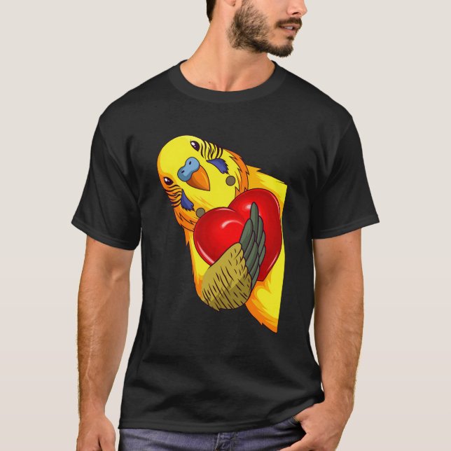 Camiseta Budgie Love Budgerigar Parakeet (Anverso)