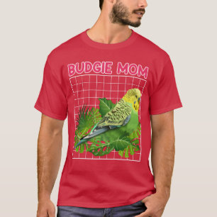 Camiseta Budgie Mom Bird Amigo Aviary Birds Dueño