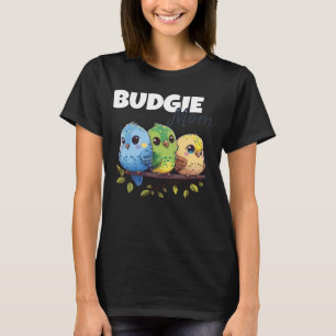 Camiseta Budgie Mom Budgerigar Parakeet Bird 69