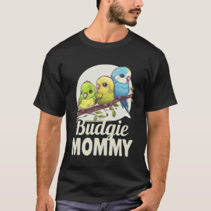 Camiseta Budgie Mom Budgerigar Parakeet Bird Pullover Hoodi