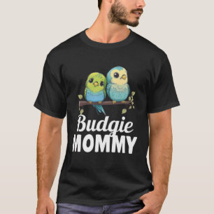 Camiseta Budgie Mom Budgerigar Parakeet Bird Pullover Hoodi