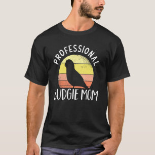 Camiseta Budgie Mom Parakeet Bird Budgerigar