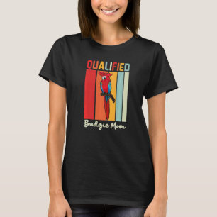 Camiseta Budgie Mom Parrot Colorful Cute Bird Meme