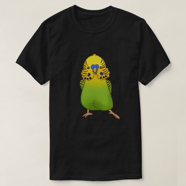 Camiseta Budgie para hombres (Diseño del anverso)