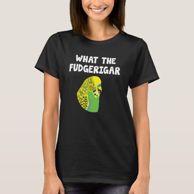 Camiseta Budgie Parrot Budgie Parrot Bird Dueño Parakee (Anverso)