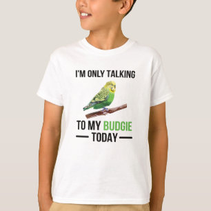 Camiseta Budgie Propietario de Budgie Lover Parakeet Bird B