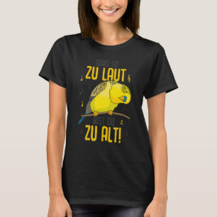 Camiseta Budgie Sayings Welli Parakeet Bird Dueño