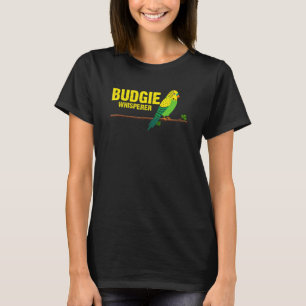 Camiseta Budgie Whisperer Cute Budgerigar Bird Dueño 6