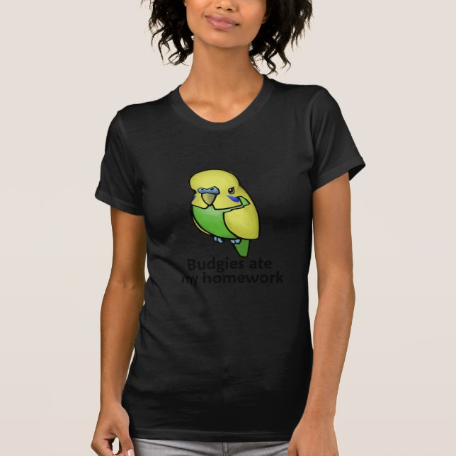 Camiseta Budgies comió mi preparación (Anverso)