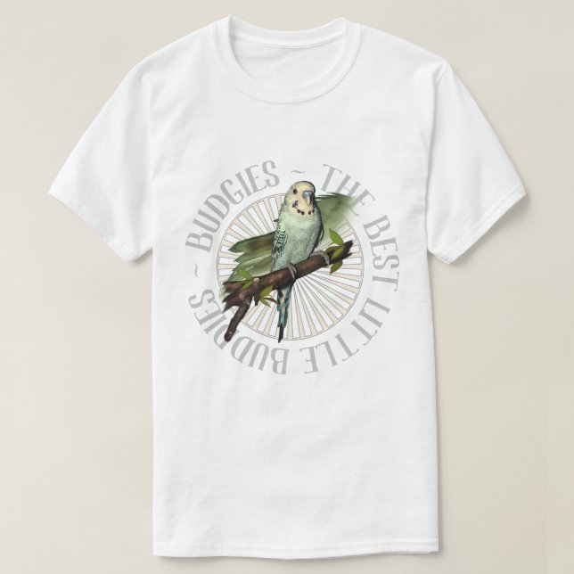 Camiseta Budgies es los mejores compinches (Diseño del anverso)